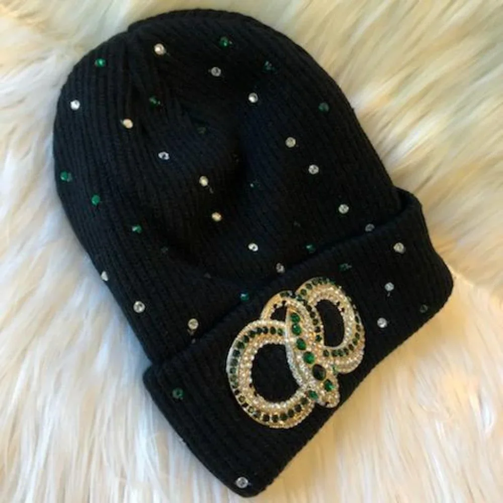 Aldo Snake/Stud Beanie Hat